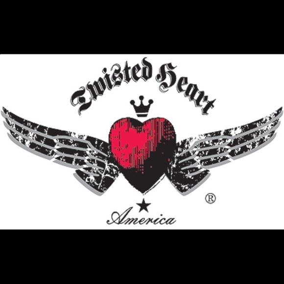 💙Y2k Twisted Heart Navy Military jacket Medium - Picture 4 of 7